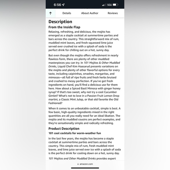 101 Mojitos and other muddled drinks by Kim Hassarud. New! - Picture 6 of 8